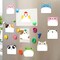 24 Pads Cute Sticky Notes Kawaii Fun Animal Sticky Notes Pads Bulk Cartoon Memo Self Adhesive for Veterinary Gift Office School Tab Animal Party Supplies(Classic Animals)